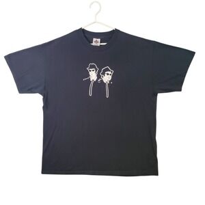 VINTAGE 90S BLUES BROTHERS DAN AYKROYD HOUSE OF BLUES ANAHEIM T-SHIRT XL TEE